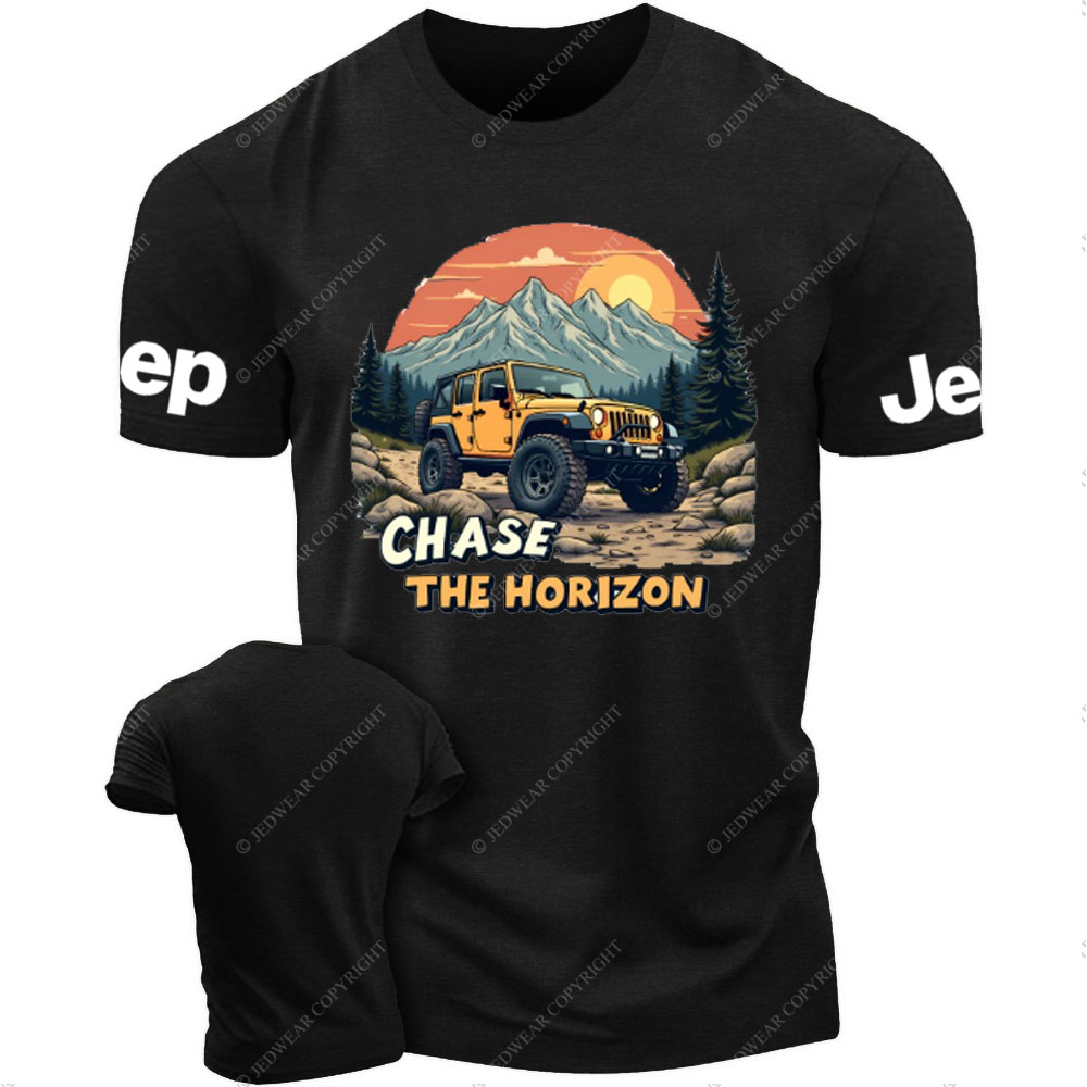 Chase the Horizon Off-Road Adventure Jp T-Shirt