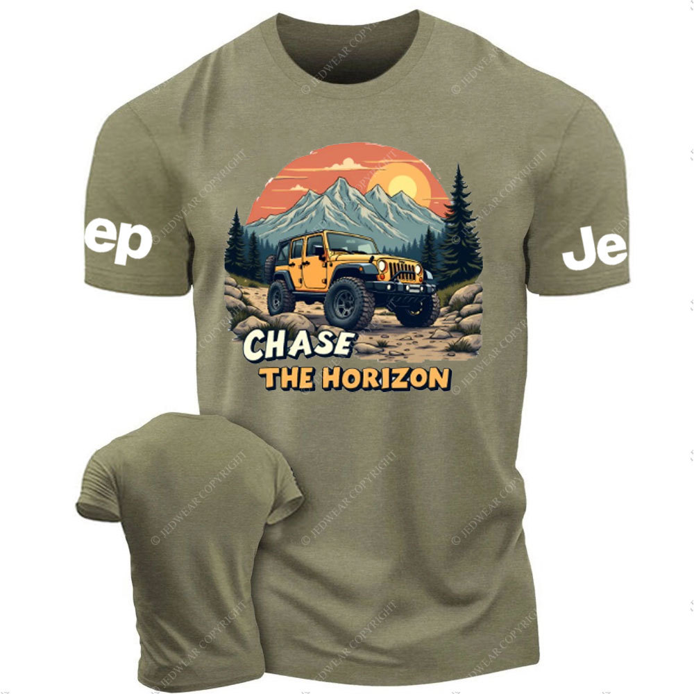 Chase the Horizon Off-Road Adventure Jp T-Shirt