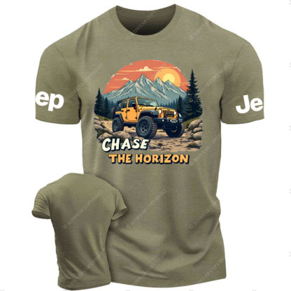 Chase the Horizon Off-Road Adventure Jp T-Shirt