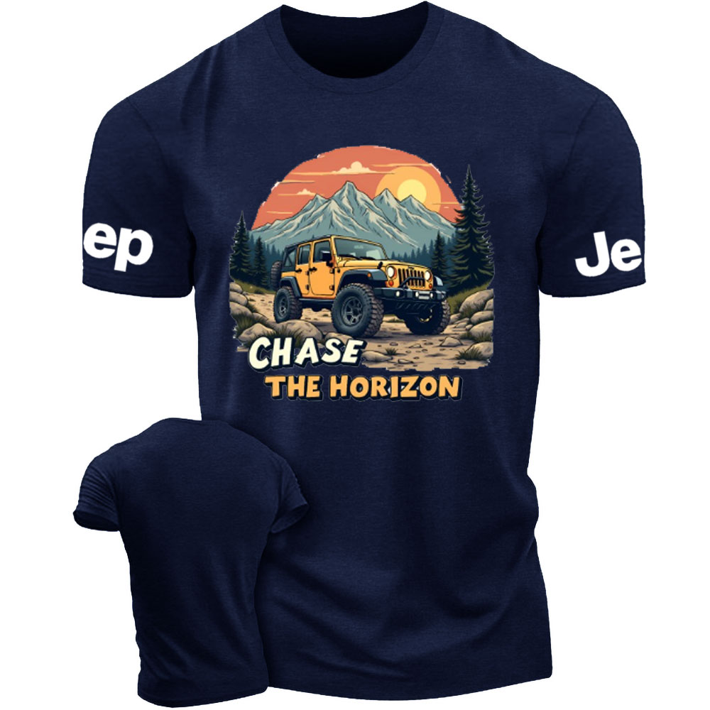 Chase the Horizon Off-Road Adventure Jp T-Shirt