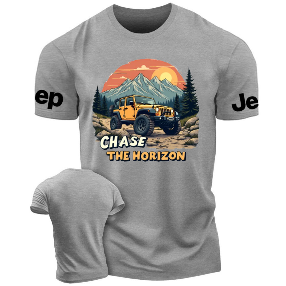 Chase the Horizon Off-Road Adventure Jp T-Shirt