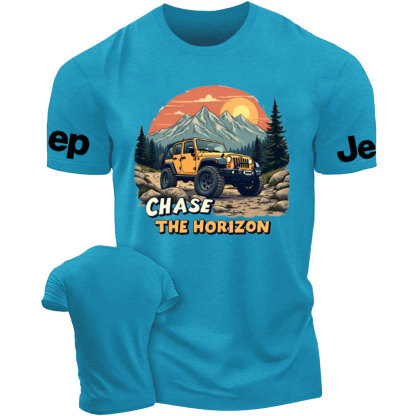 Chase the Horizon Off-Road Adventure Jp T-Shirt
