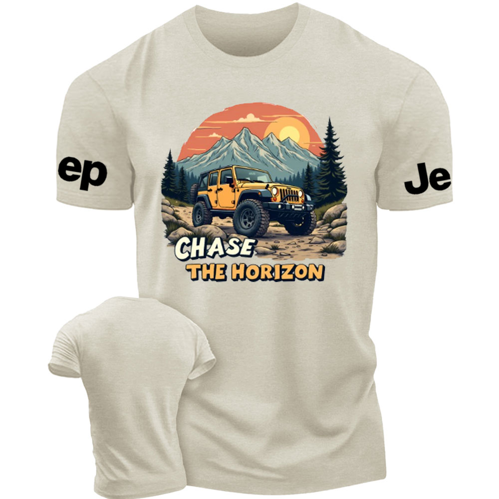 Chase the Horizon Off-Road Adventure Jp T-Shirt