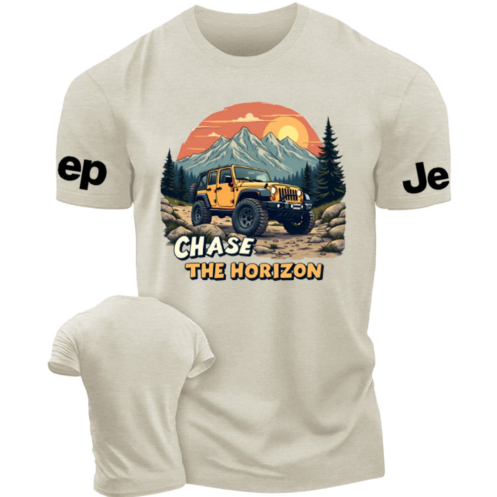 Chase the Horizon Off-Road Adventure Jp T-Shirt