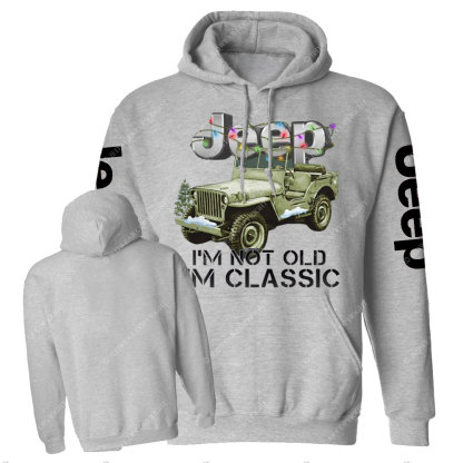 I‘m Not Old I'm Classic Jp Christmas Casual Hoodie