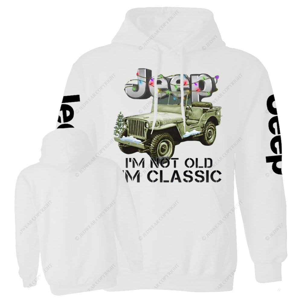 I‘m Not Old I'm Classic Jp Christmas Casual Hoodie