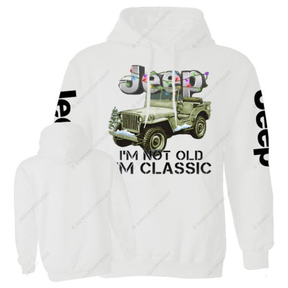 I‘m Not Old I'm Classic Jp Christmas Casual Hoodie