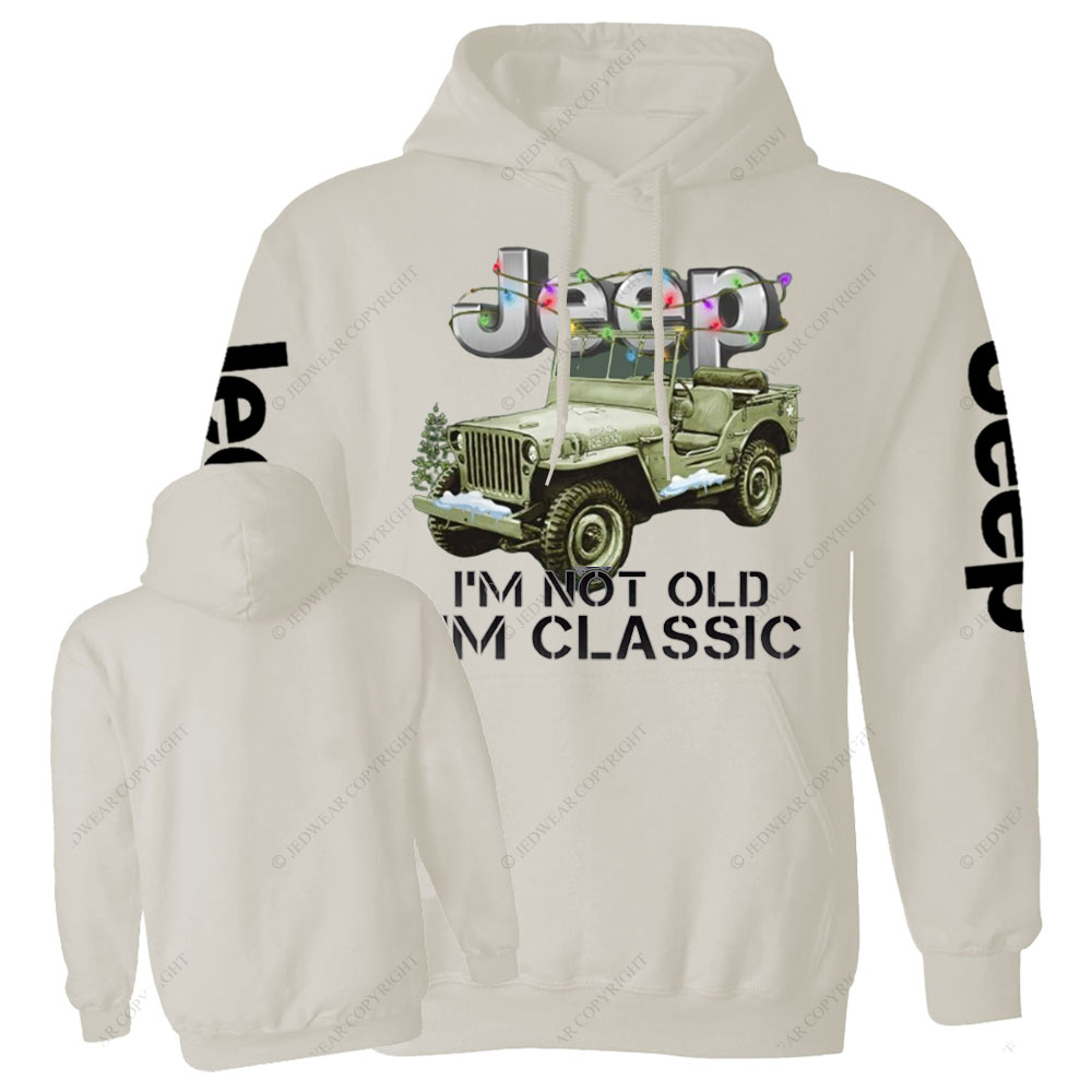 I‘m Not Old I'm Classic Jp Christmas Casual Hoodie