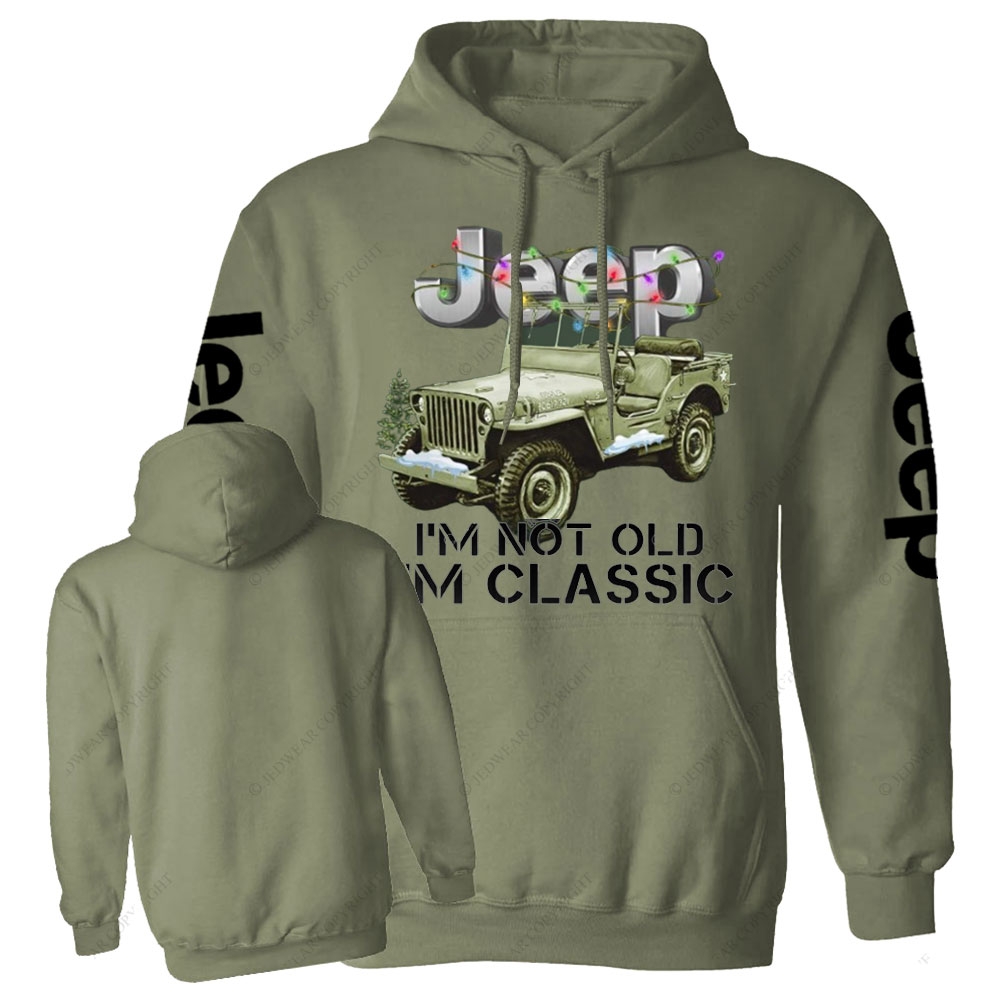 I‘m Not Old I'm Classic Jp Christmas Casual Hoodie