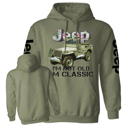I‘m Not Old I'm Classic Jp Christmas Casual Hoodie