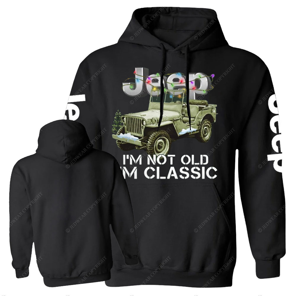 I‘m Not Old I'm Classic Jp Christmas Casual Hoodie