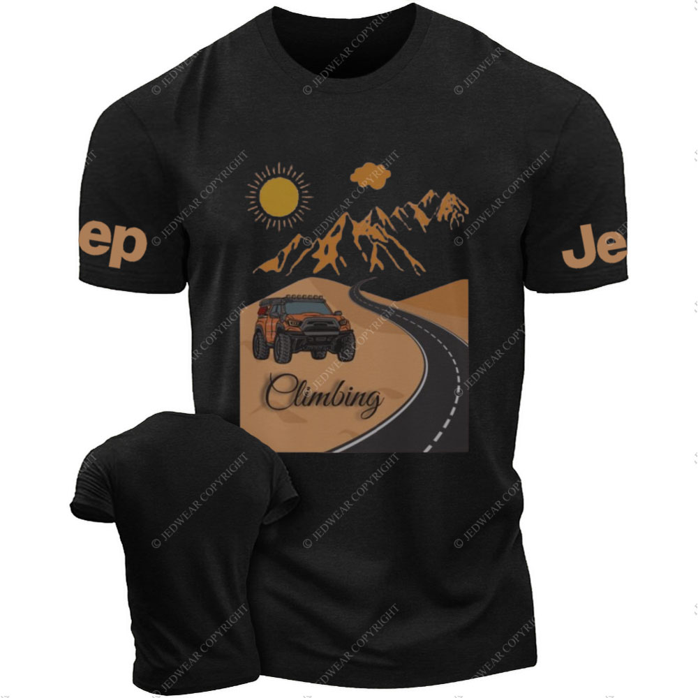 Climbing the Mountain in the Desert Jp T-Shirt