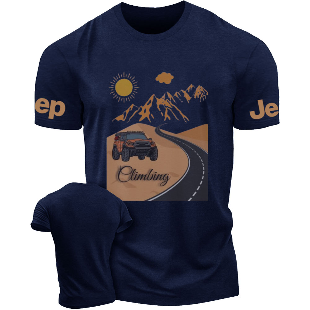 Climbing the Mountain in the Desert Jp T-Shirt