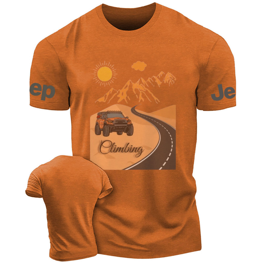 Climbing the Mountain in the Desert Jp T-Shirt