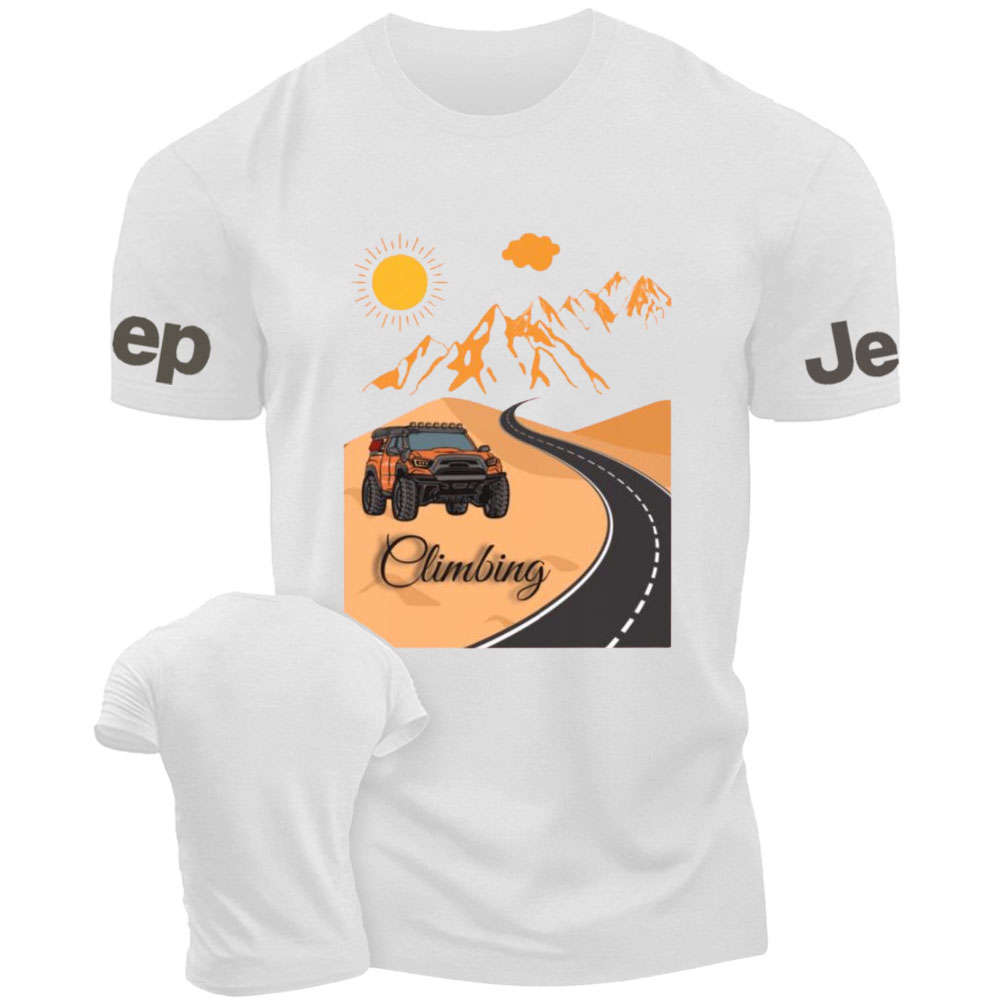 Climbing the Mountain in the Desert Jp T-Shirt
