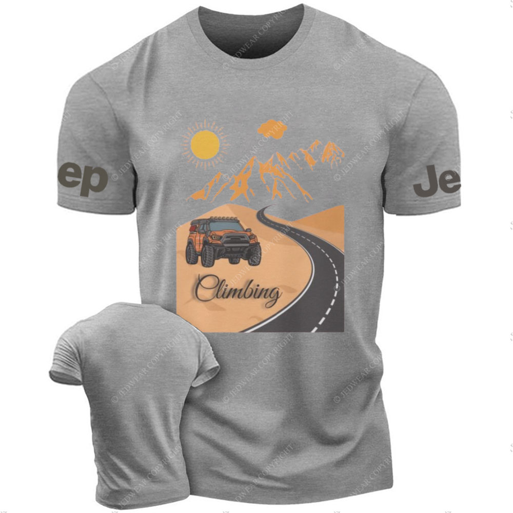 Climbing the Mountain in the Desert Jp T-Shirt