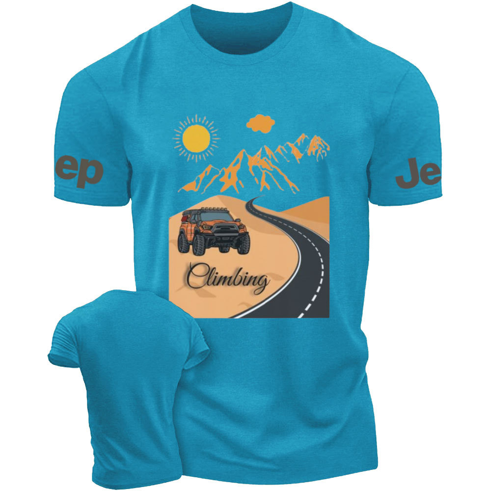 Climbing the Mountain in the Desert Jp T-Shirt