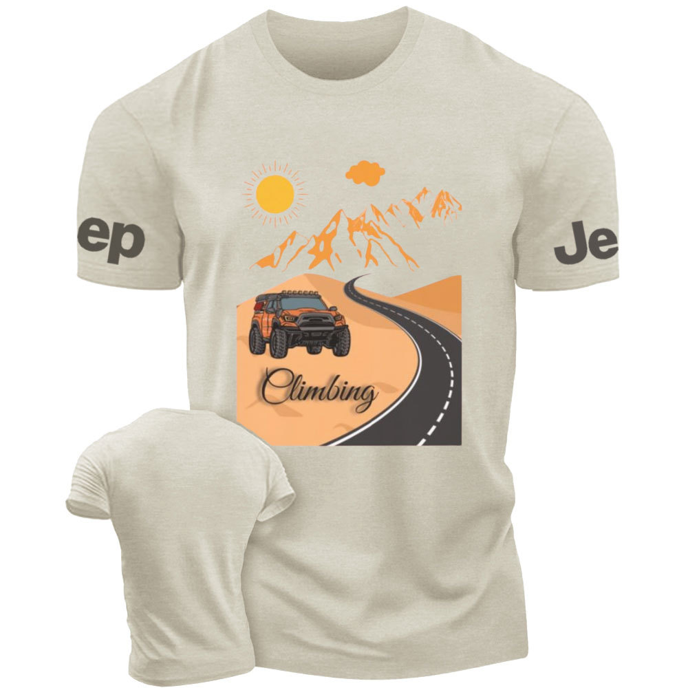 Climbing the Mountain in the Desert Jp T-Shirt
