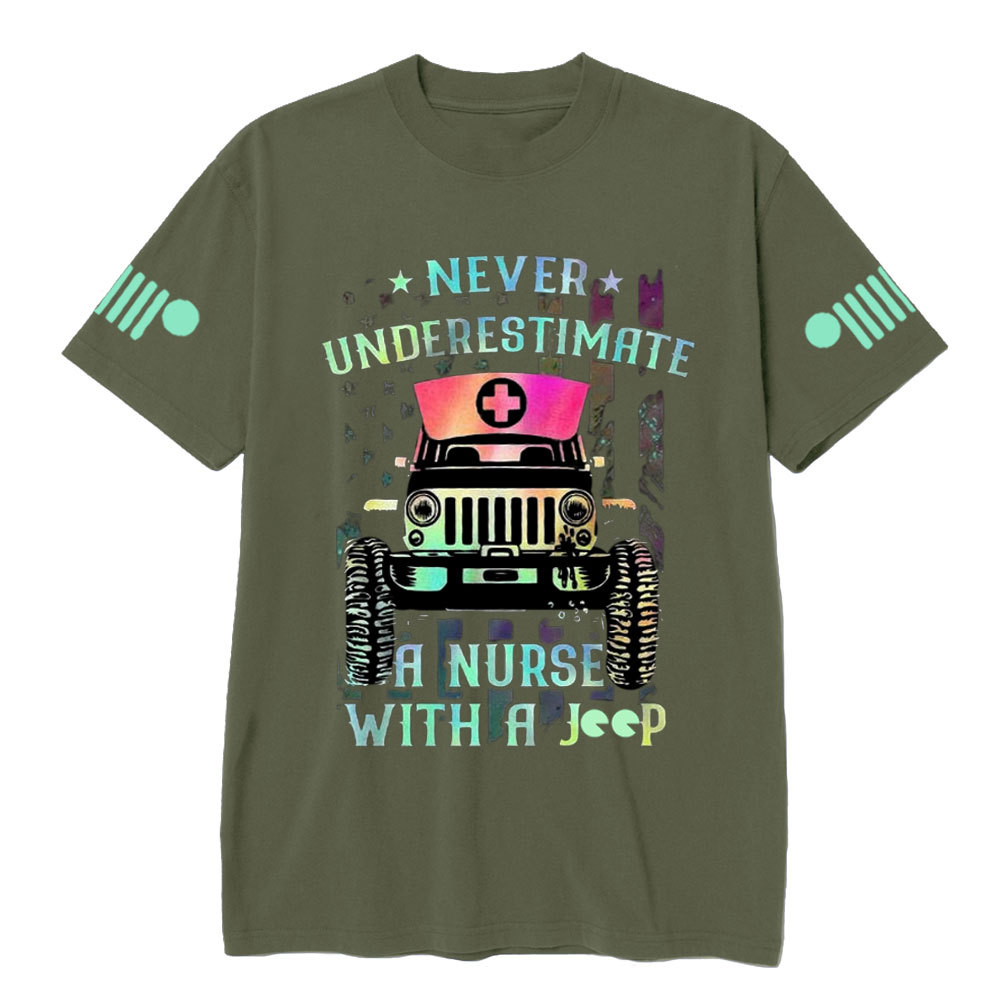 A Nurse with a Jp Great Gift Colorful T-Shirt