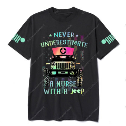 A Nurse with a Jp Great Gift Colorful T-Shirt