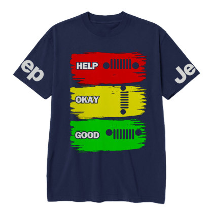 Red Yellow Green Colorful Sinal Jp Lover T-Shirt