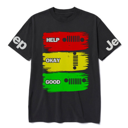 Red Yellow Green Colorful Sinal Jp Lover T-Shirt