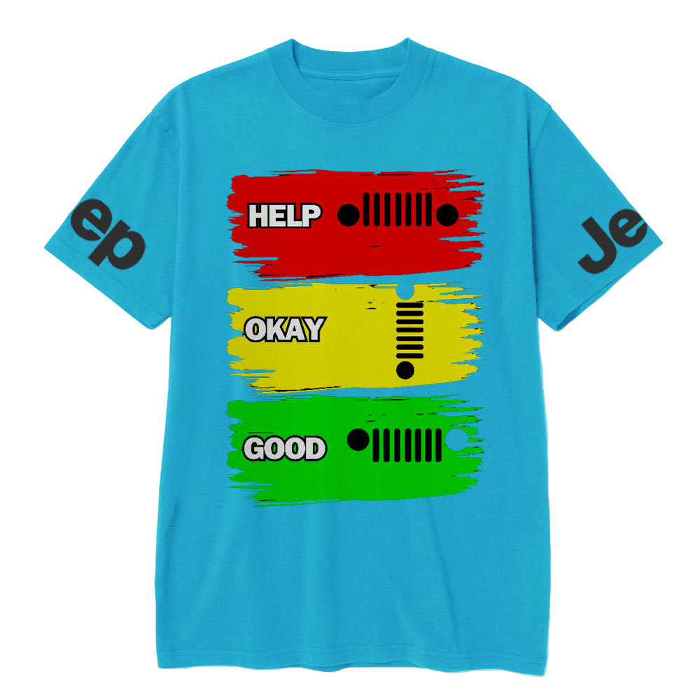 Red Yellow Green Colorful Sinal Jp Lover T-Shirt