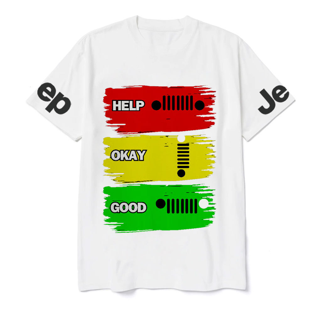 Red Yellow Green Colorful Sinal Jp Lover T-Shirt