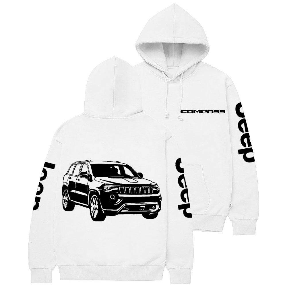 Jp Compass Suv 2020 Car Casual Hoodie