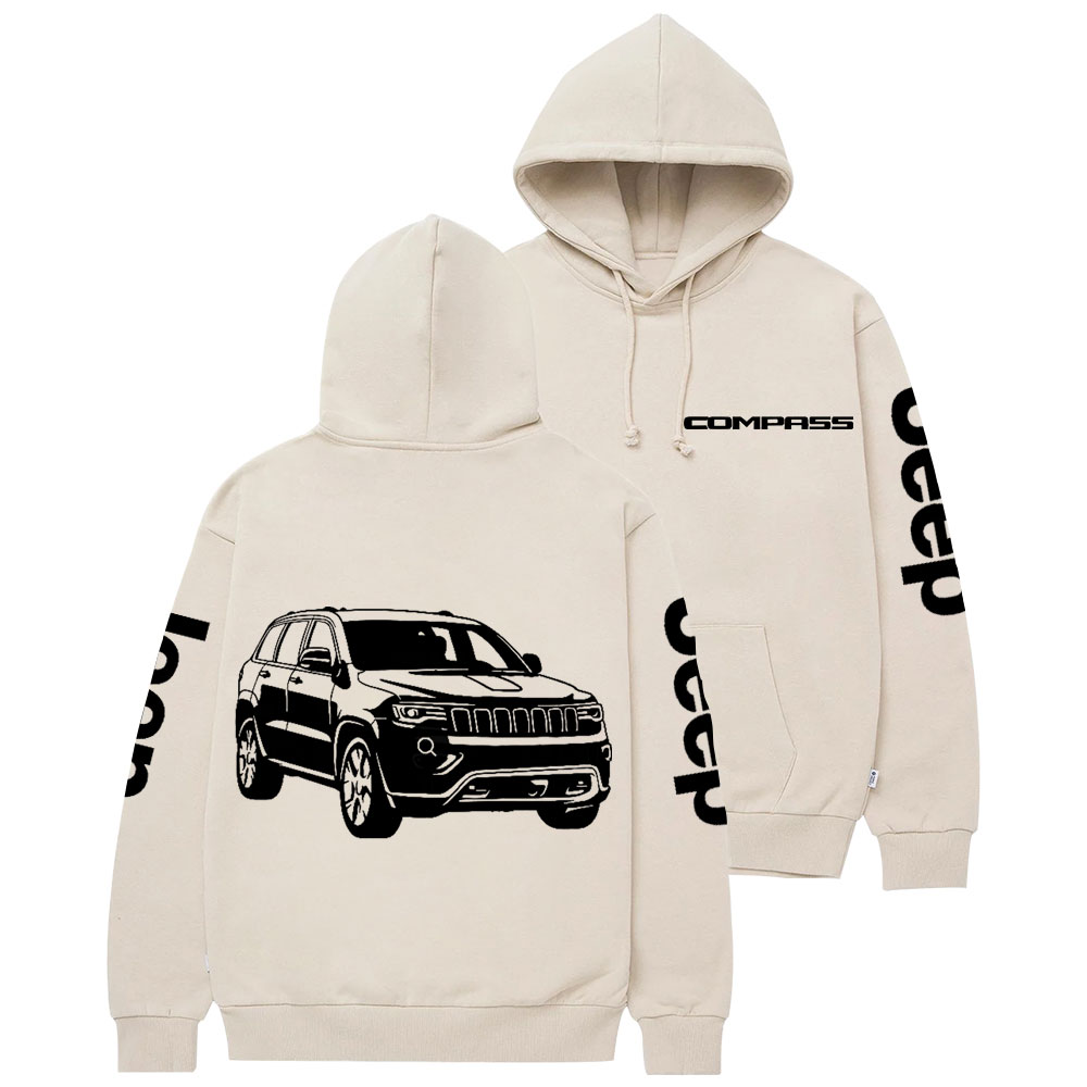 Jp Compass Suv 2020 Car Casual Hoodie