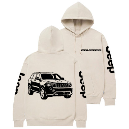 Jp Compass Suv 2020 Car Casual Hoodie