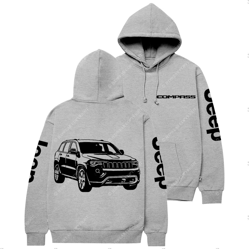 Jp Compass Suv 2020 Car Casual Hoodie