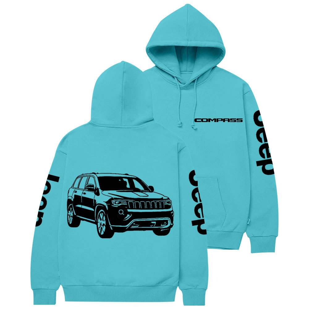 Jp Compass Suv 2020 Car Casual Hoodie