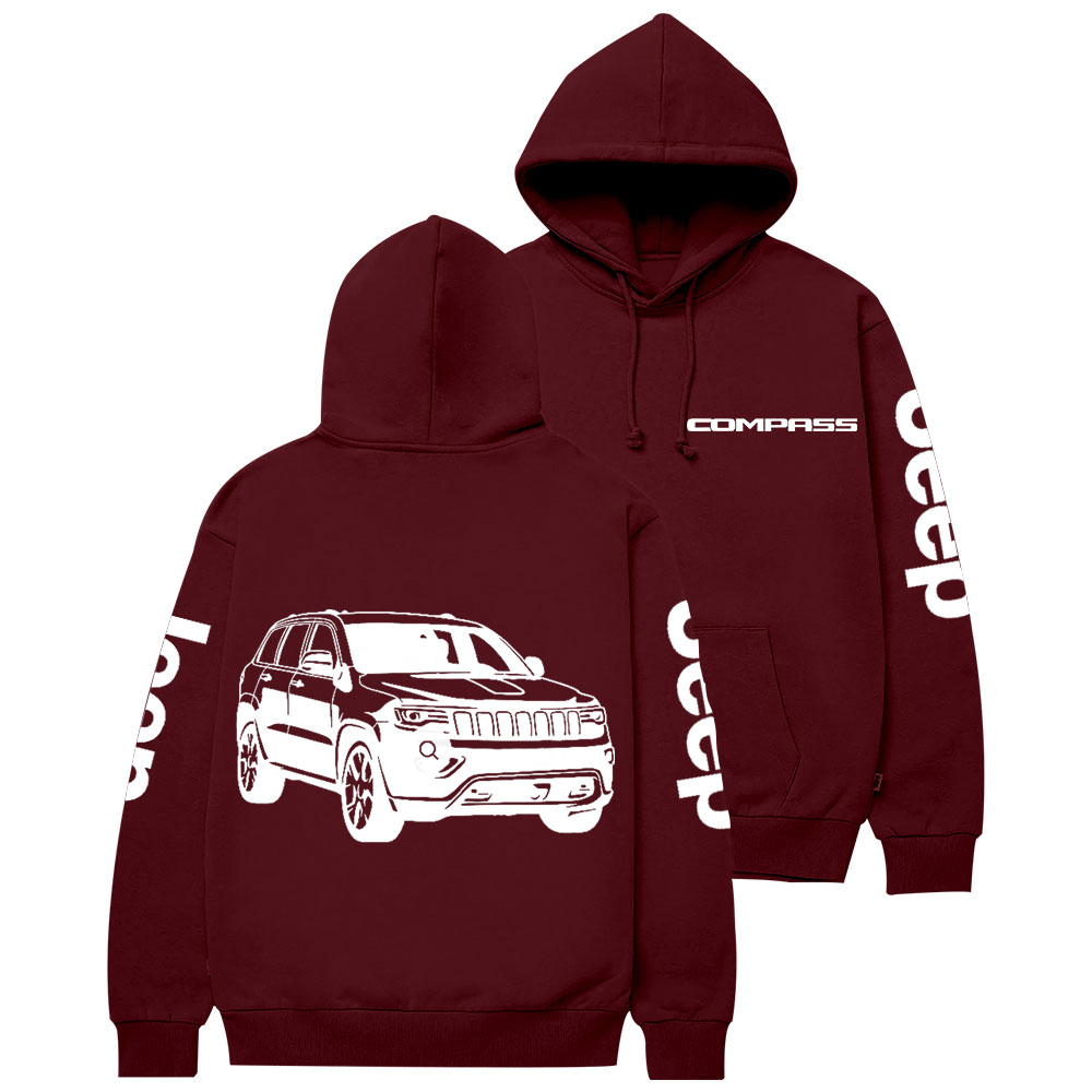 Jp Compass Suv 2020 Car Casual Hoodie
