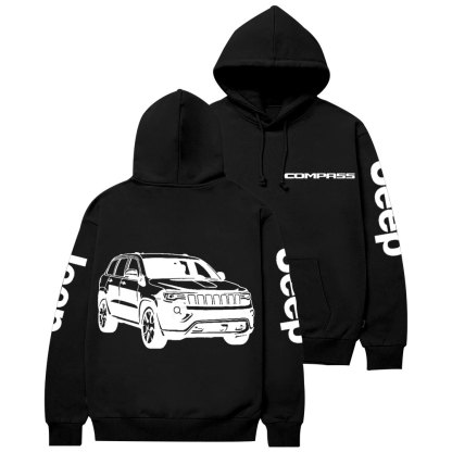 Jp Compass Suv 2020 Car Casual Hoodie