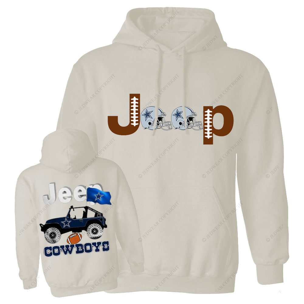 Cowboys Flag Blue Helemet Jp Casual Hoodie