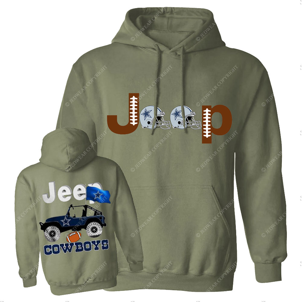 Cowboys Flag Blue Helemet Jp Casual Hoodie