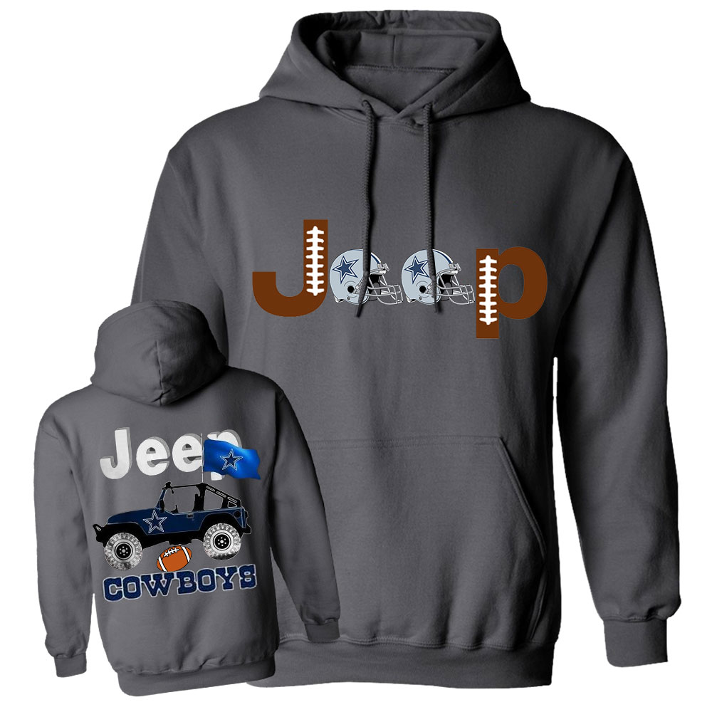 Cowboys Flag Blue Helemet Jp Casual Hoodie