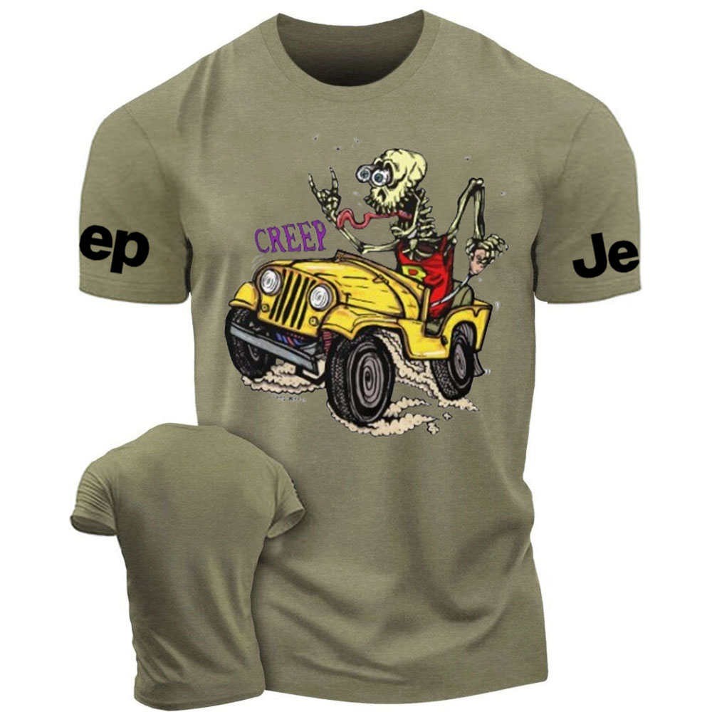 Creep Jp Monster Abstract T-Shirt