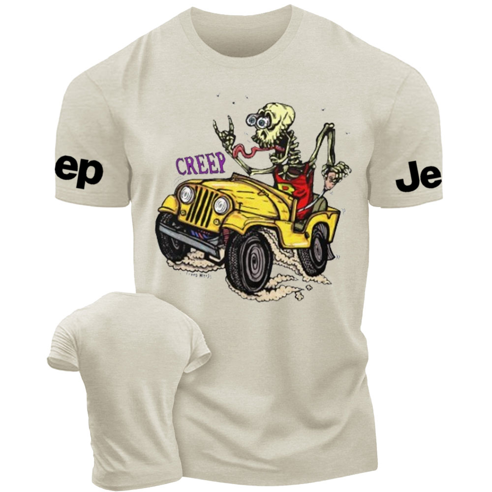 Creep Jp Monster Abstract T-Shirt