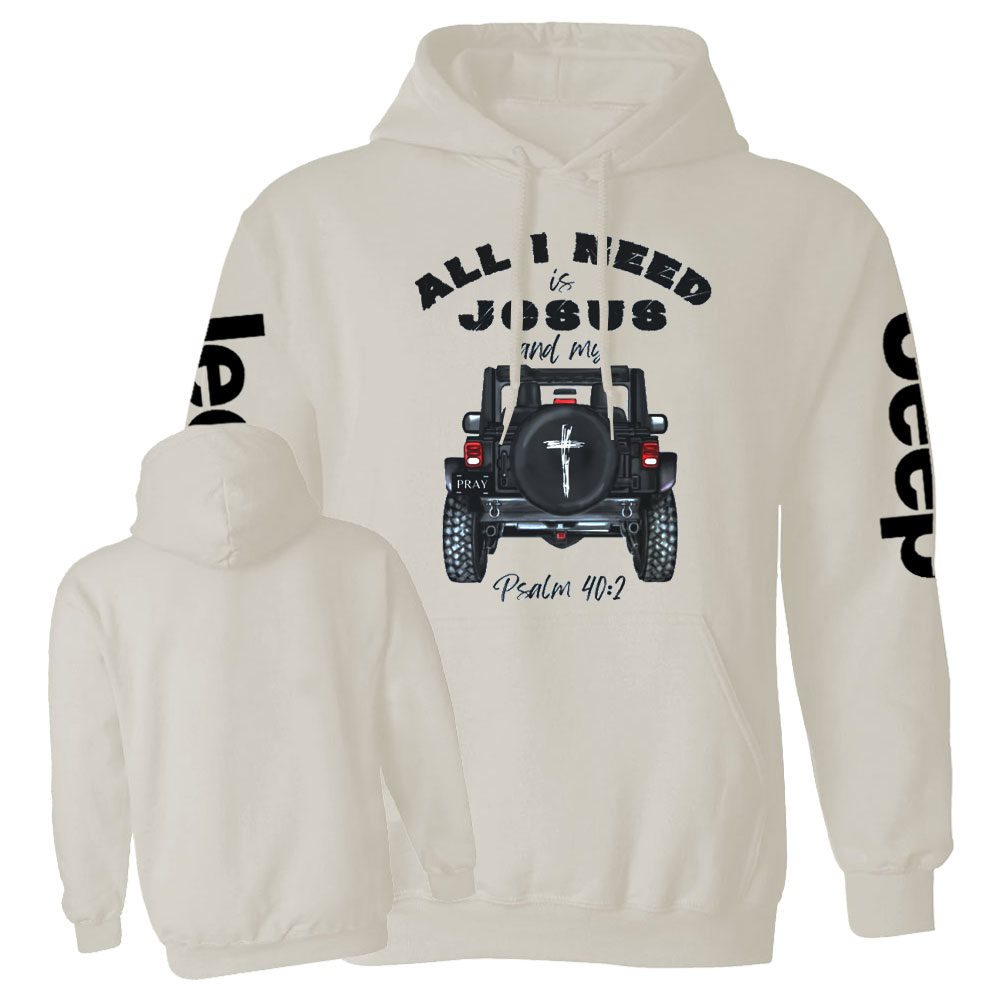 All I Need is Jesus and My Jp Casual Hoodie
