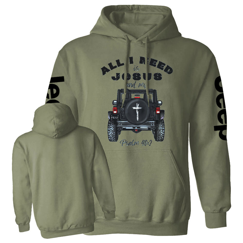 All I Need is Jesus and My Jp Casual Hoodie