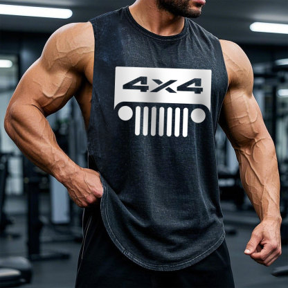All I Need Today Is Jp And A Whole Jesus 4x4 Double Printed - Men Tank