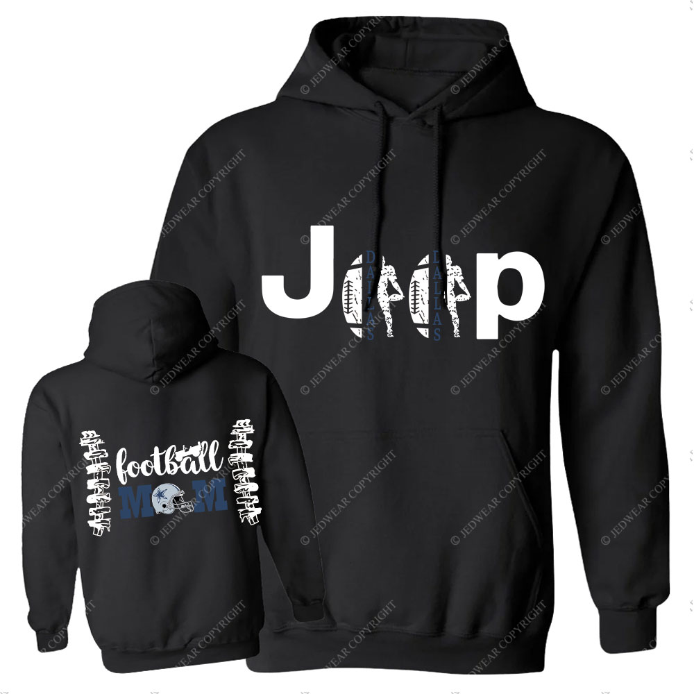 Dallas Football Jp Mom Casual Hoodie