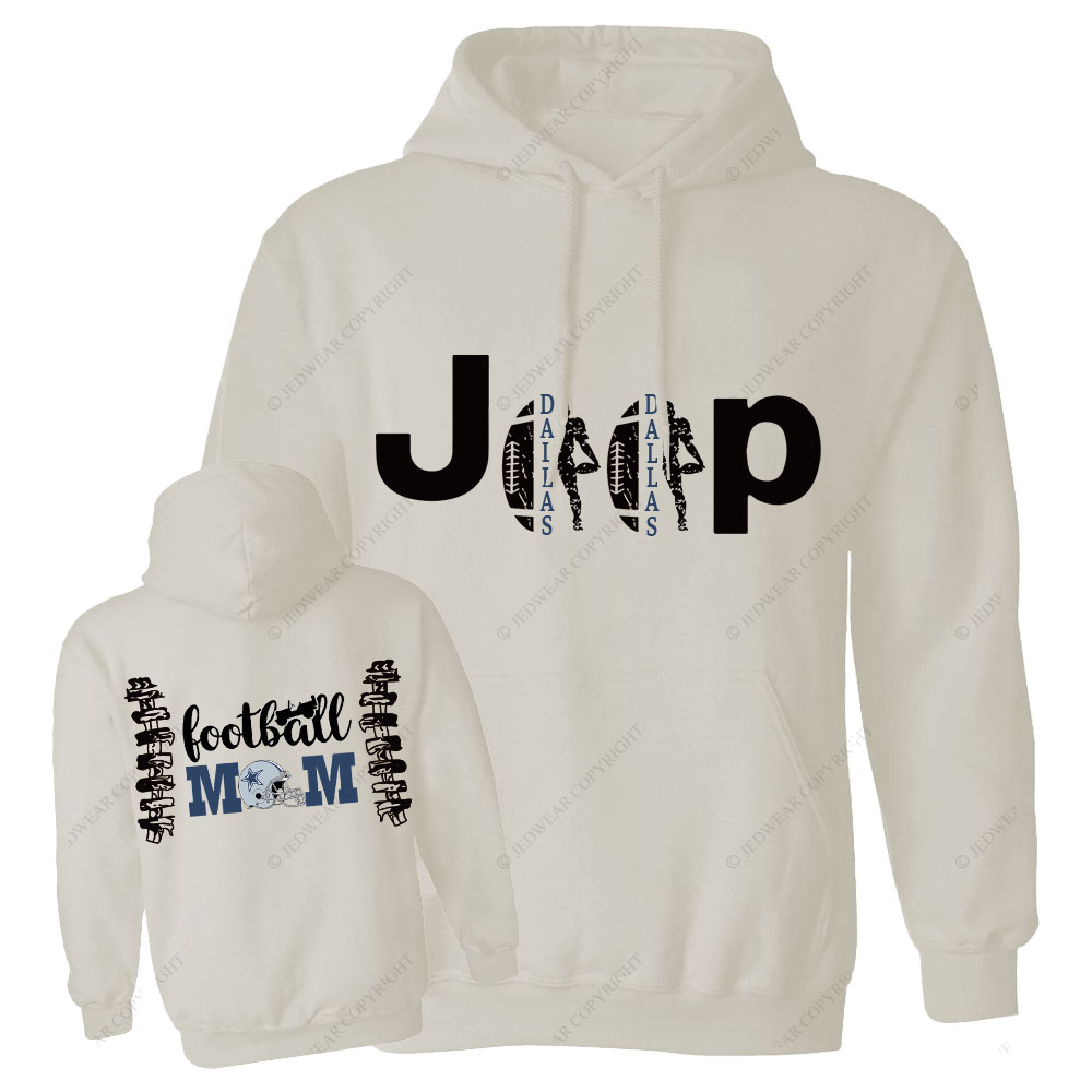 Dallas Football Jp Mom Casual Hoodie