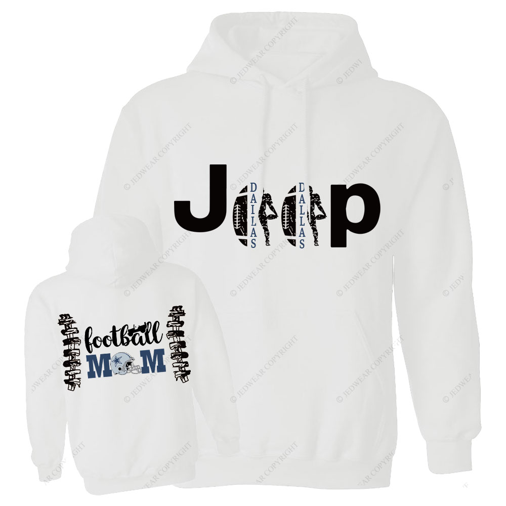 Dallas Football Jp Mom Casual Hoodie