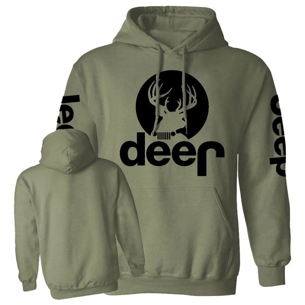 Funny Deer Jp Casual Hoodie
