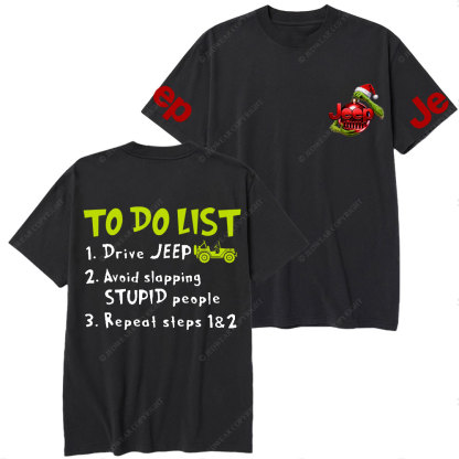 Jp Christmas To Do List T-Shirt