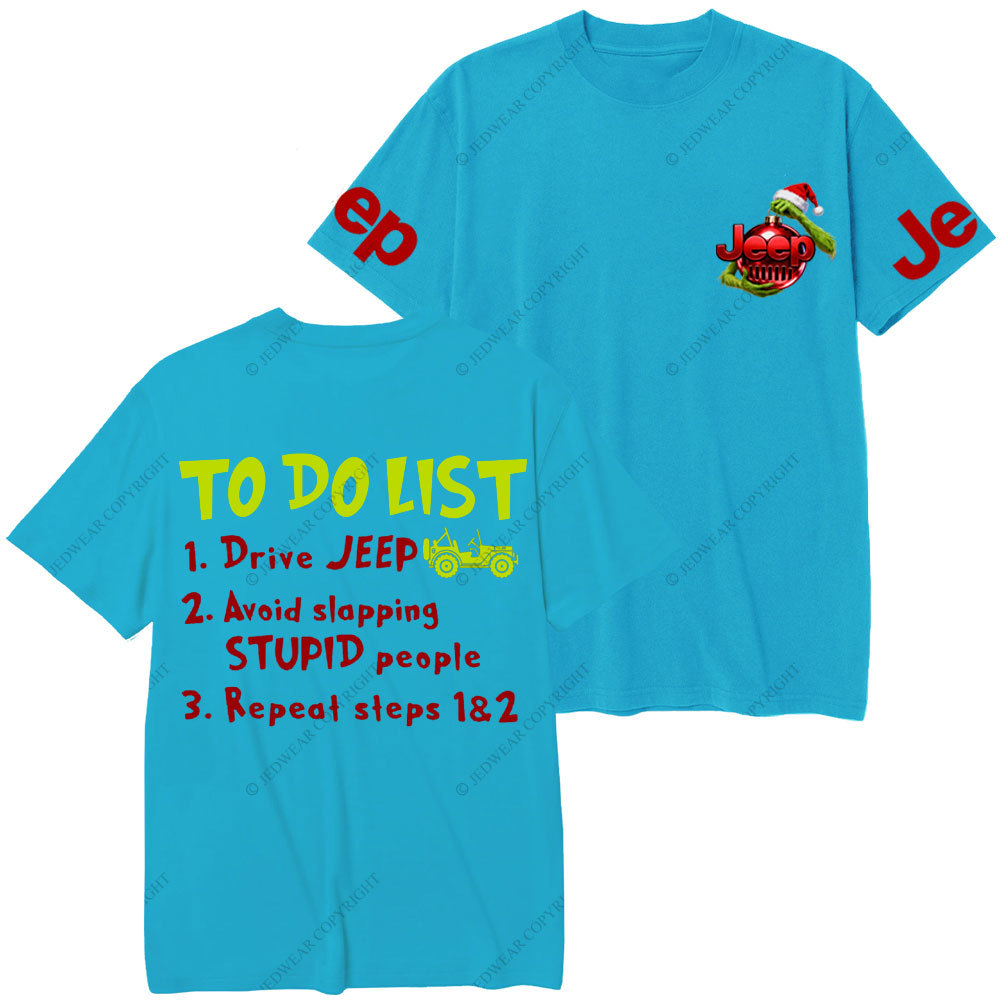 Jp Christmas To Do List T-Shirt