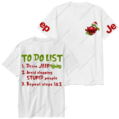 Jp Christmas To Do List T-Shirt